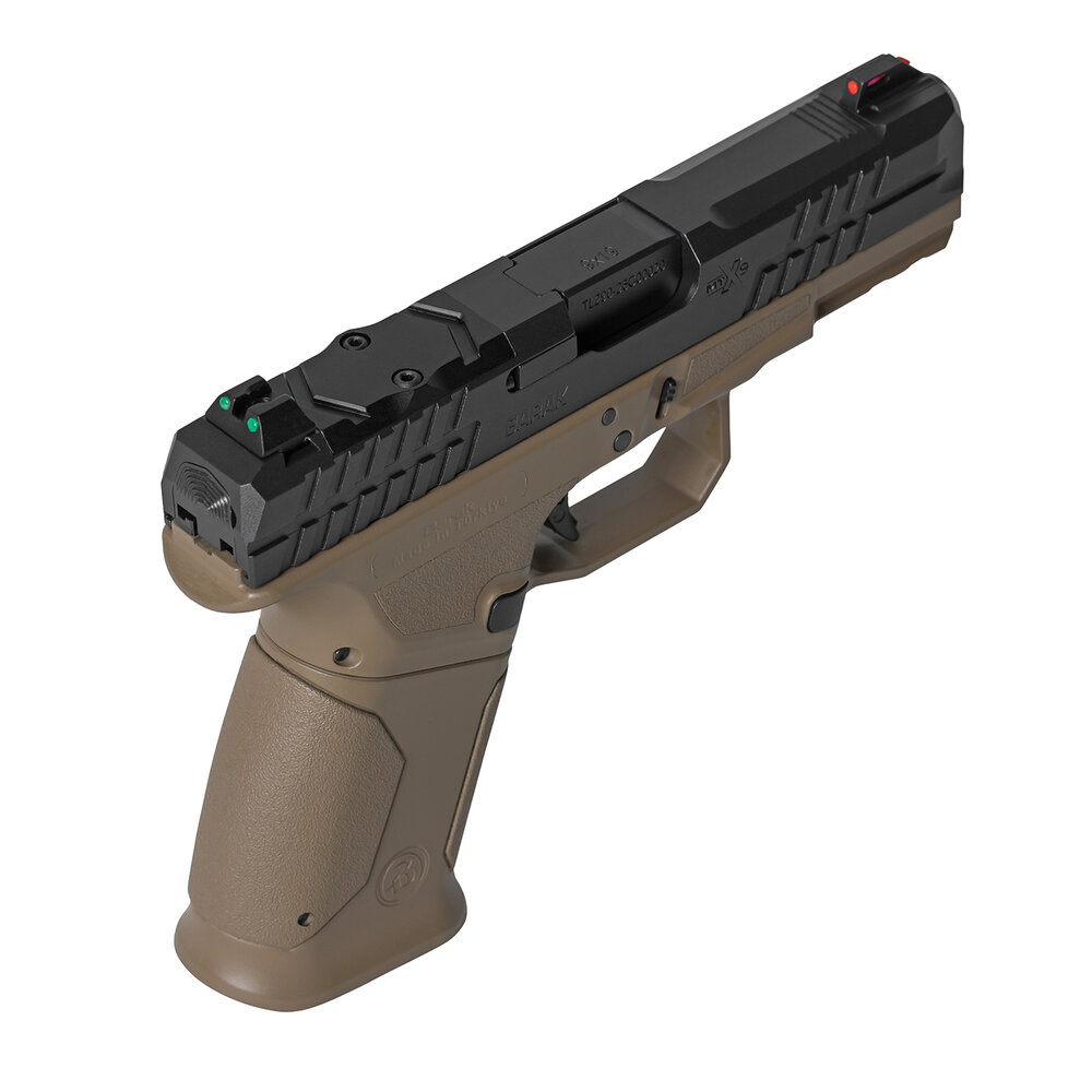 Barak MTX9 9x19mm Pistol - Duotone Black - FDE