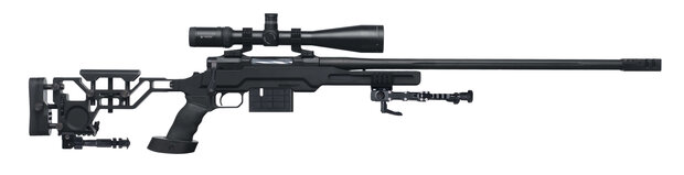 Huglu OVIS B08 bolt action rifle - Alu Chassis